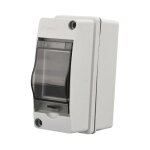 Coffret �lectrique ext�rieur �tanche ip65 2 modules - bo�tier blanc pour garage villa borne de recharge ...