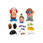Coffret famille patate 44 pieces pour creer 3 personnages potato - monsieur madame bebe - set jouet enfant ...