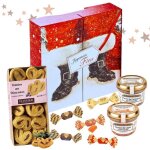 Coffret gourmand terrines feuillets fossier papillotes chocolat et pte de fruits revillon idal  offrir ...