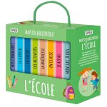 Coffret de livres - ma petite biblioth�que l�cole - 8 livres en carton - pour enfants d�s 2 ans - �diteur ...