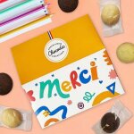 Coffret luna carr assortiment palets vendens collection merci matresse matre atsem nounou collgue ...