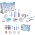 Coffret de maquillage factice pour filles ensemble de jouets de maquillage comme cadeau de no�l et danniversai ...