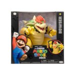 Coffret super mario bowser 18 cm effet cracheur de feu - figurine articul� the movie + carte tigre - ...