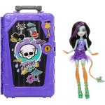 Coffret de poup�e - monster high - jinafire long - 19 surprises - poup�e articul�e - accessoires de voyage ...