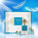 Coffret musk cotton ? eau de parfum 50ml musc 5ml huiles parfume 12ml et vaseline de 18gr ? ayat perfumes ...