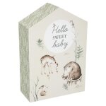 Coffret de naissance maison forêt h30 - 5 cm - vert - atmosphera createur dinterieur Coffret de naissance maison forêt h30 - 5 cm - vert - atmosphera createur dinterieur