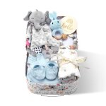 Coffret naissanceavec jouet doudou bébé hochet attache - sucette couverture bavoir Étapes chaussettes ... Coffret naissanceavec jouet doudou bébé hochet attache - sucette couverture bavoir Étapes chaussettes ...