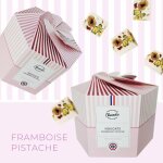 Coffret de nougats framboise / pistache - confiserie artisanale