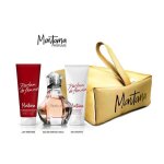Coffret parfum femme - montana - eau de parfum 100ml - lait parfume 100ml - gel douche 100ml