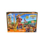 Coffret pat patrouille ruben et compagnie de luxe - grue de chantier 60 cm sons et lumiere + ruben + ...