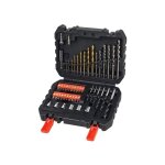 Coffret perçage vissage - black + decker - a7188 - xj - 50 accessoires - forets embouts douilles Coffret perçage vissage - black + decker - a7188 - xj - 50 accessoires - forets embouts douilles