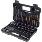 Coffret de perage et vissage black + decker - a7188 - xj - 50 accessoires titanium