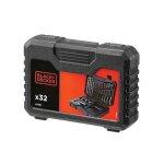 Coffret per�age / vissage black + decker a7216 - xj 32 pi�ces