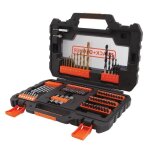 Coffret perage vissage - black + decker - a7231 - xj - 76 accessoires - forets douilles embouts
