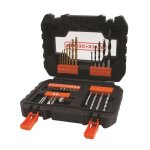 Coffret perçage et vissage - black + decker - a7233 - xj - 31 accessoires - forets embouts Coffret perçage et vissage - black + decker - a7233 - xj - 31 accessoires - forets embouts