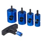 Coffret poign�e + 4 �bavureurs de tube multicouche �16 - 20 - 26 - 32 noyon & thiebault