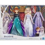 Coffret poupee reine des neiges ii : anna et elsa tenues royales disney - set collection 2 poupee mannequin ...