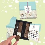 Coffret pralin�s et ganaches - 16 chocolats