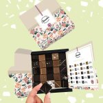 Coffret pralin�s et ganaches - 25 chocolats