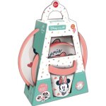 Coffret repas - thermobaby - 3 pièces - bol, assiette et gobelet - minnie Coffret repas - thermobaby - 3 pièces - bol, assiette et gobelet - minnie
