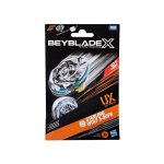 Coffret toupie beyblade x sterling wolf 3 - 80fb - set toupie + lanceur - type endurance + 1 carte