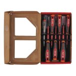 Coffret tournevis milwaukee 4932478738 vde pozidriv