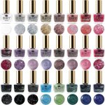 Coffret vernis � ongles - woodours - 24 couleurs paillet�es - s�chage rapide - bo�te th�me galaxie