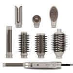 Coiffeur cecotec 8 t�tes ceramiccare 8in1 airglam gyro champagne. 1500w 110000rpm lisse mod�le et boucle ...