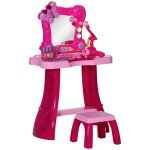 Coiffeuse enfant - aiyaplay - 15 pcs tabouret et miroir - lumire et musique - microphone sche - cheveux ...