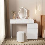 Meuble - lavabo résistant à la corrosion 5 tiroirs sans miroir ni tabouret armoire et pieds interchangeables ... Meuble - lavabo résistant à la corrosion 5 tiroirs sans miroir ni tabouret armoire et pieds interchangeables ...