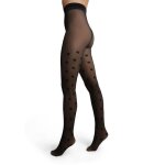 Collant thermique effet peau et motif thermo