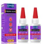 Colles fortes - bvsugdfusdgfiusdf - mod�le 1 - 100 g - r�sistante eau & chaleur - 2 flacons + 6 compte ...