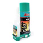 Colle instantanéesuper glue extra forte 100g + activateur en spray 400mlblancséchage rapiderésistant ... Colle instantanéesuper glue extra forte 100g + activateur en spray 400mlblancséchage rapiderésistant ...