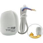 Collecteur actionneur thermostatique 2w ip54 vanne chauffage sol 230v �tanche r�gulation temp�rature