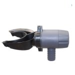 Collecteur eau de pluie rond noir (sans d�coupe de goutti�re)