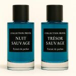 Collection privée nuit savage extrait de parfum mixte 50ml nuit savage + 50ml trésor savage Collection privée nuit savage extrait de parfum mixte 50ml nuit savage + 50ml trésor savage