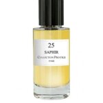 Eau de parfum - collection prestige - saphir - mixte - 50ml - concentration leve