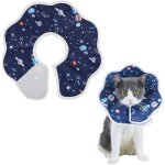 Collerettes pour chat anti - morsure protection ajustable comfy cone pour chat et chiots doux protecteur ...