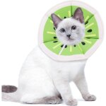 Collerette r�glable anti l�chage pour chat collier de r�cup�ration tour de cou doux c�nes de convalescence ...