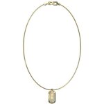 Collier - acier or - guess - jumn04043jwygt / u