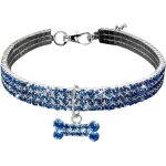 Collier pour animaux de compagnie paillettes cristal élastique strass collier de chat pour petits chiens ... Collier pour animaux de compagnie paillettes cristal élastique strass collier de chat pour petits chiens ...