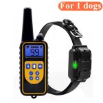 Collier anti - aboiement pour chien automatique avec stimulation �lectrique vibration et son �ducateur ...