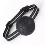 Collier anti aboiement chien  poil long rechargeable avec 3 modes son / vibration / choc automatique ...