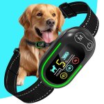 Collier anti aboiement chien rechargeable détection automatique 4 modes & 5 sensibilité avec ip67 pour ... Collier anti aboiement chien rechargeable détection automatique 4 modes & 5 sensibilité avec ip67 pour ...