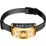 Collier anti - aboiement �lectrique automatique rechargeable pour chien avec 7 niveaux r�glables 3 modes ...