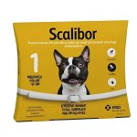 Collier antiparasitaire protection durable. pour chiens moyen repousse tiques / puces sans effort