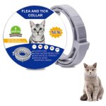 Collier antipuces pour chats collier antiparasitaire pour chiens et chats ajustable sr et etanche collier ...