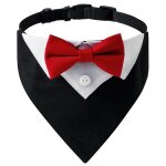 Collier bandana de mariage pour chien avec n?ud papillon rglable formel tux n?ud papillon pour chien ...