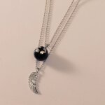 Collier bola de grossesse avec petites empreintes collier musique carillon bell pendentif de ailes danges ...