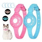 Colliers de chat 2 pi�ces colliers de chat anti - �tirement colliers de chat doux et confortables lueur ...